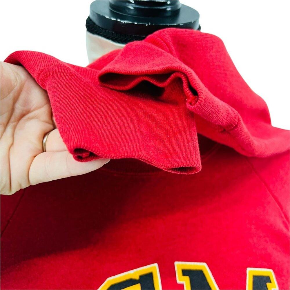 Vintage 90s usmc Sweatshirt Semper Fidelis Military Size Large Pullover - Picture 5 of 8